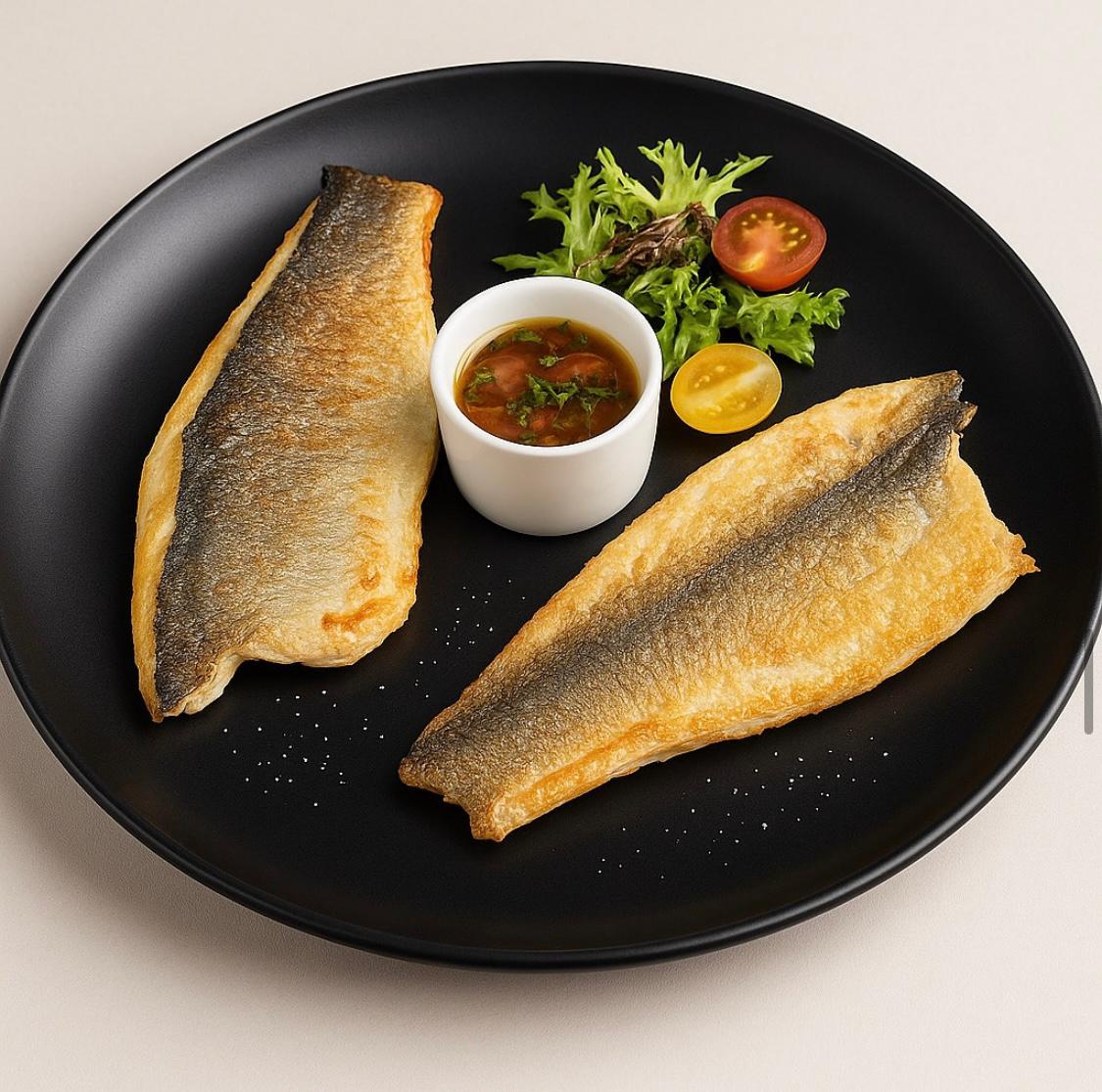 Filete de branzino a la Bilbaína