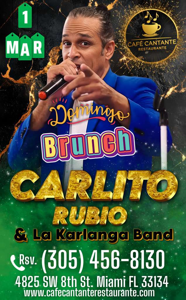 Domingo de brunch con Carlito Rubio & La Karlanga Band | 1 MAR