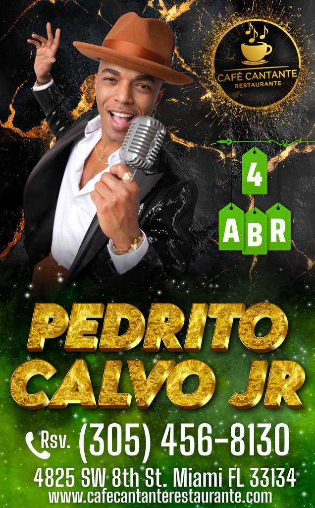 Pedrito Calvo Jr | 4 ABR