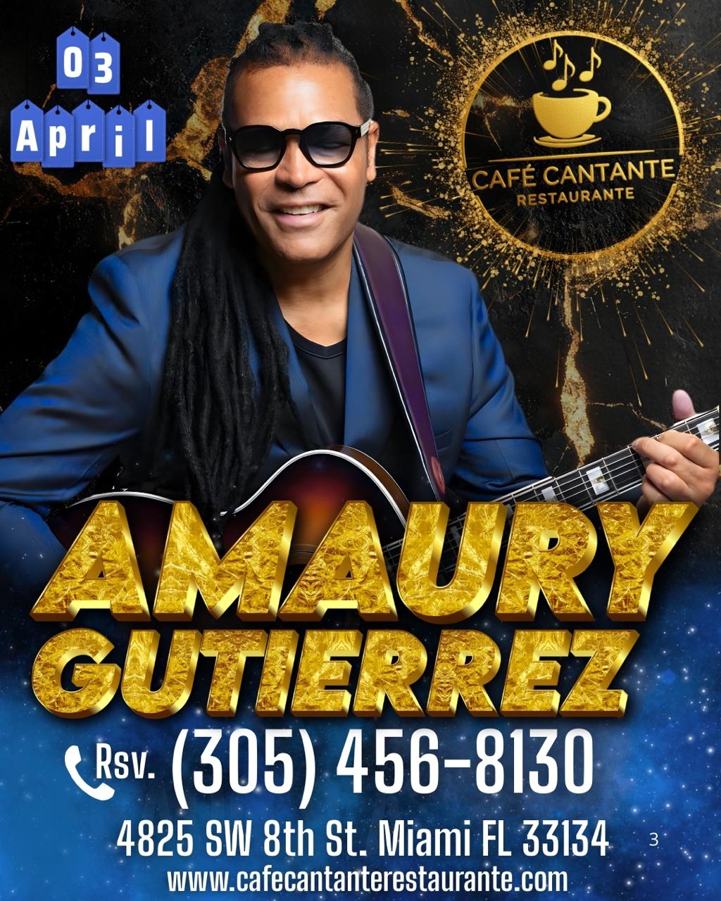 Amaury Gutiérrez | 03 ABR