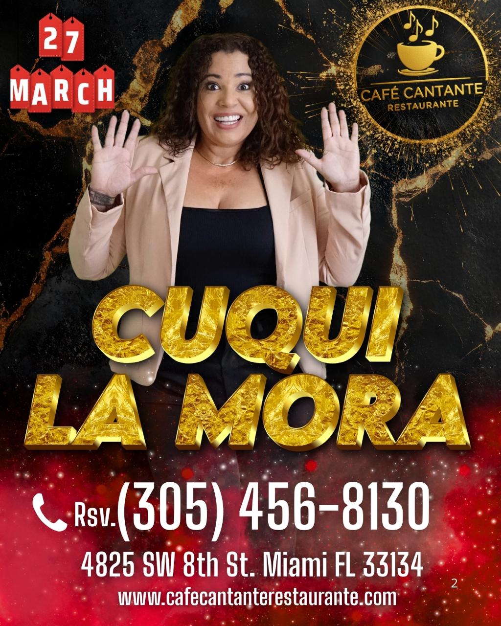 Cuqui La Mora | 27 MAR