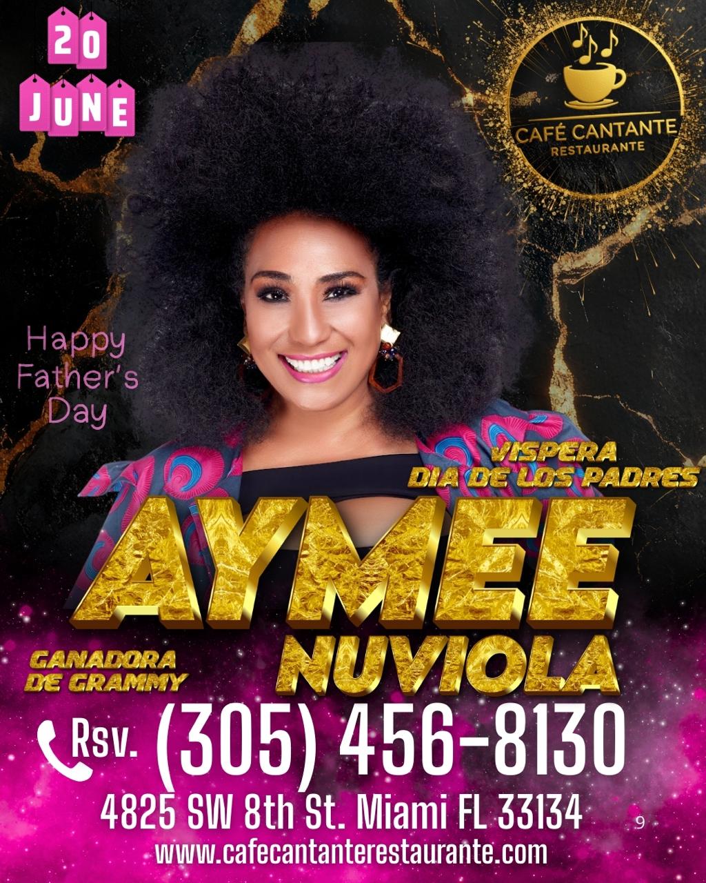 Aymee Nuviola | 20 JUN