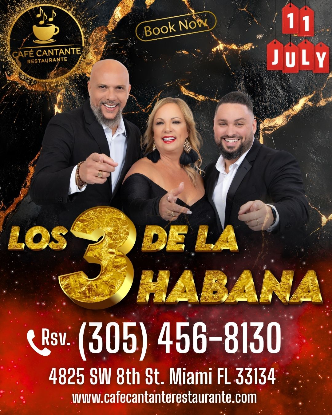 Los 3 de La Habana | 11 JUL