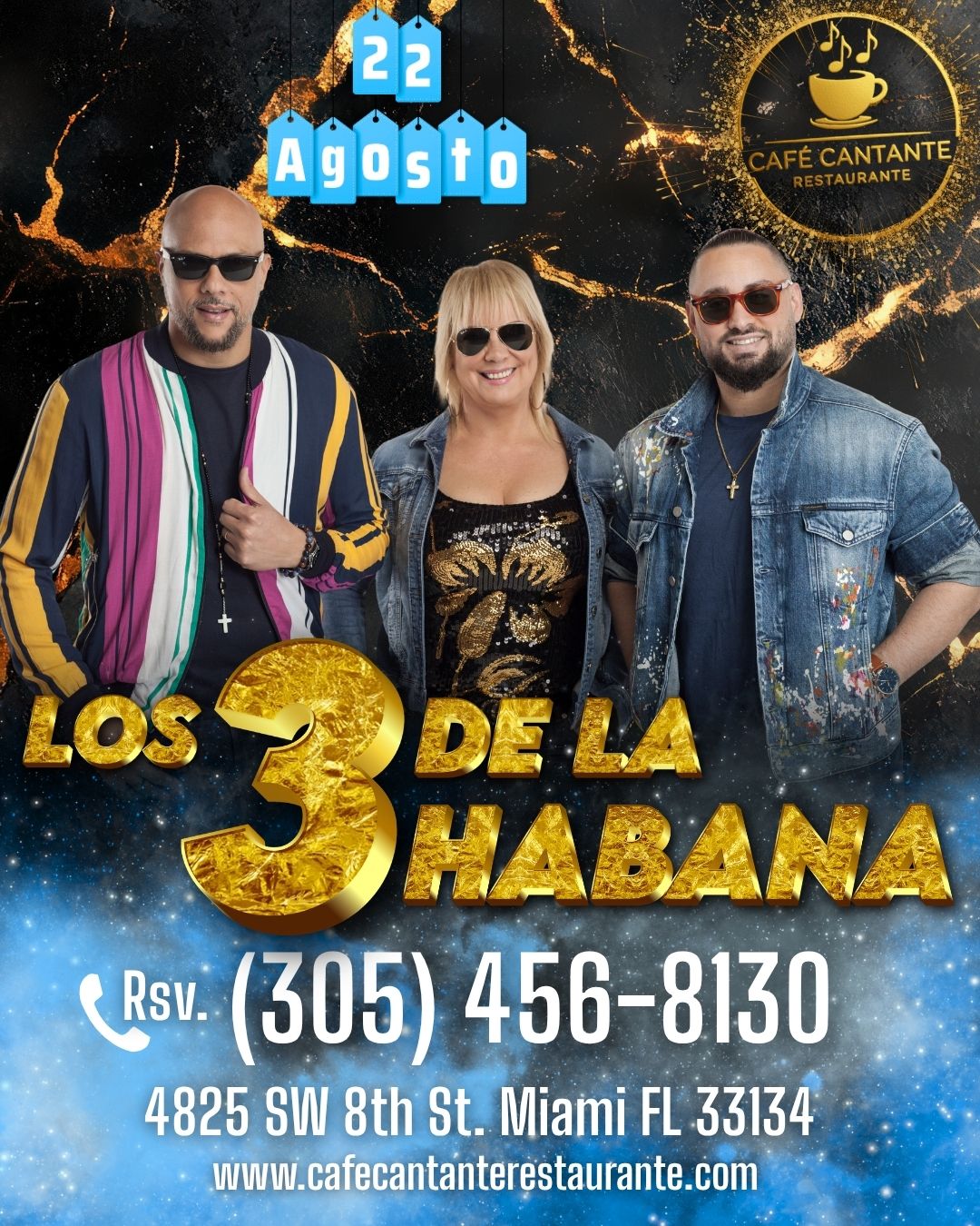Los 3 de La Habana | 22 AGO