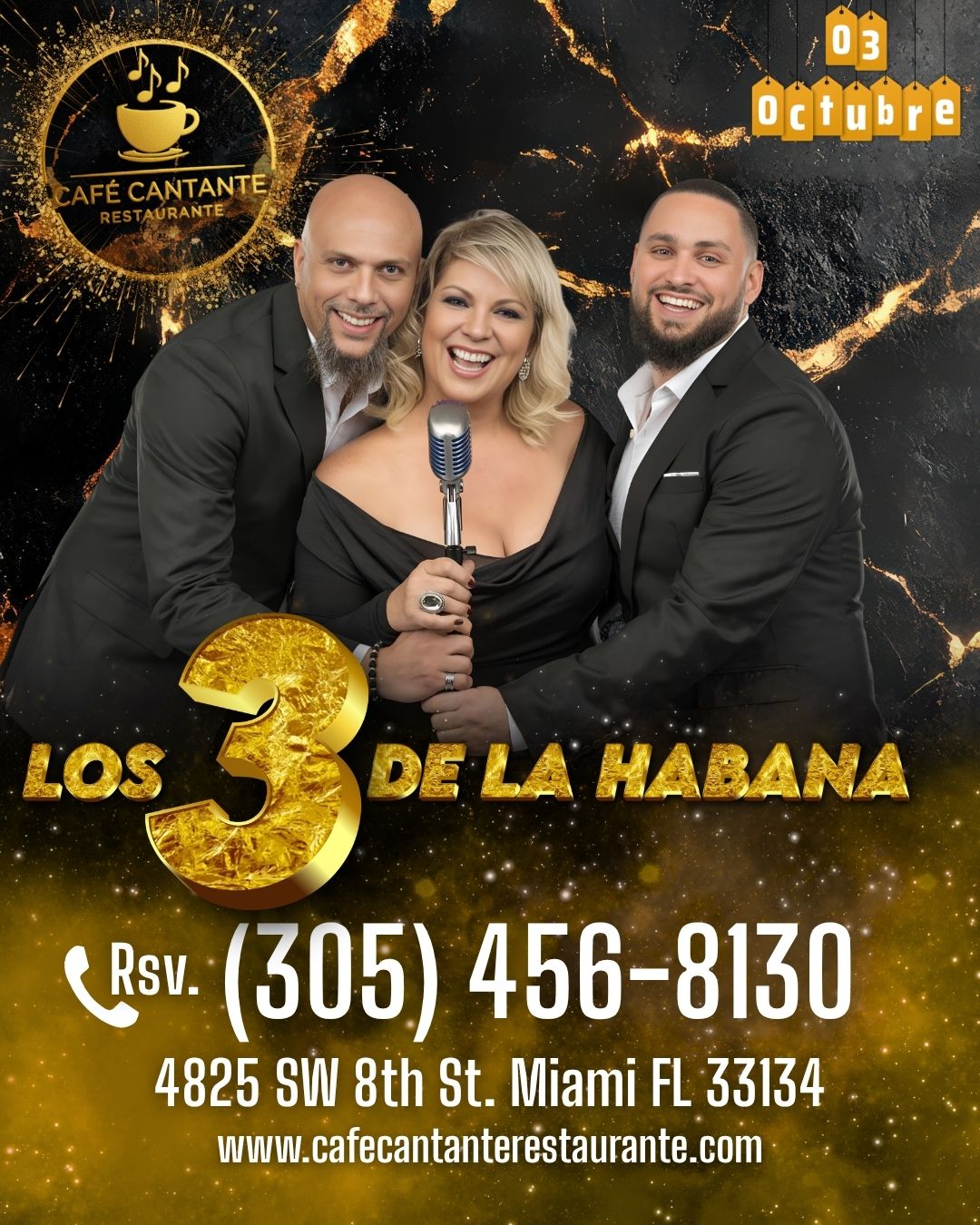 Los 3 de La Habana | 03 OCT