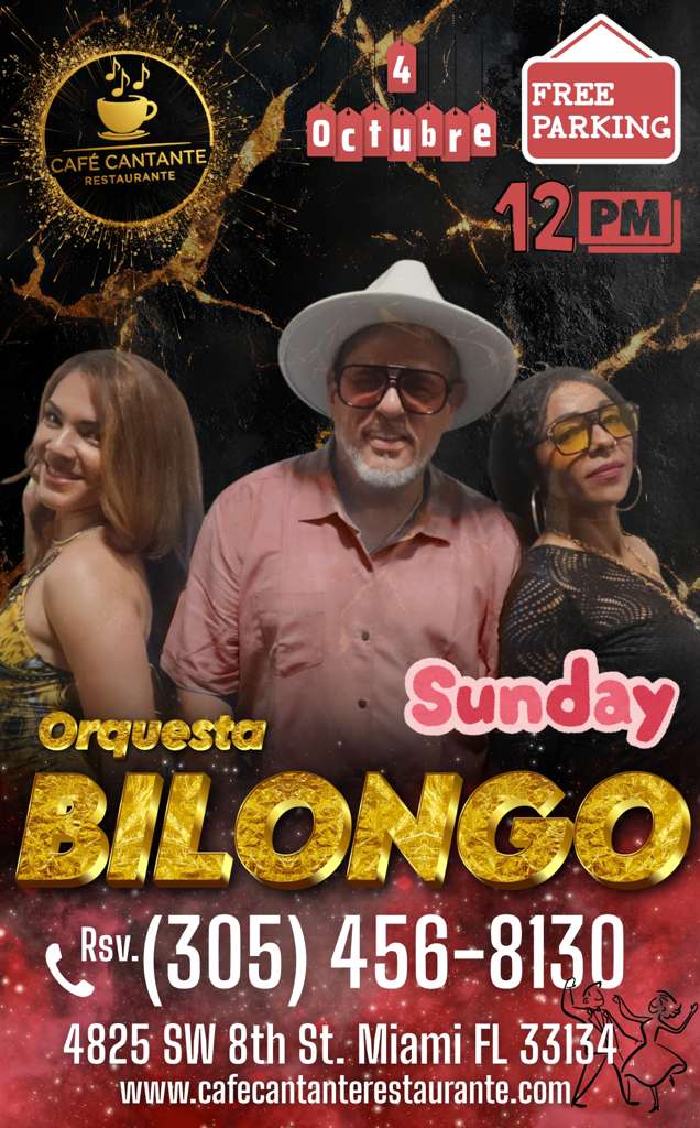 Domingo de Brunch con Orquesta Bilongo | 04 OCT