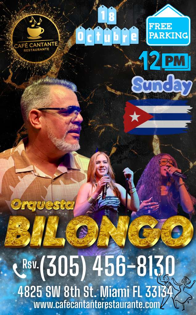 Domingo de Brunch con Orquesta Bilongo | 18 OCT