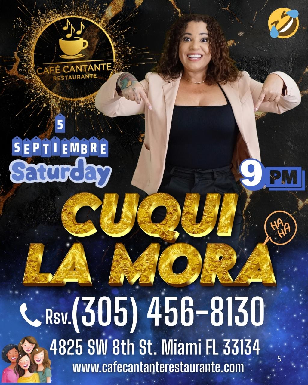 Cuqui La Mora | 05 SEP