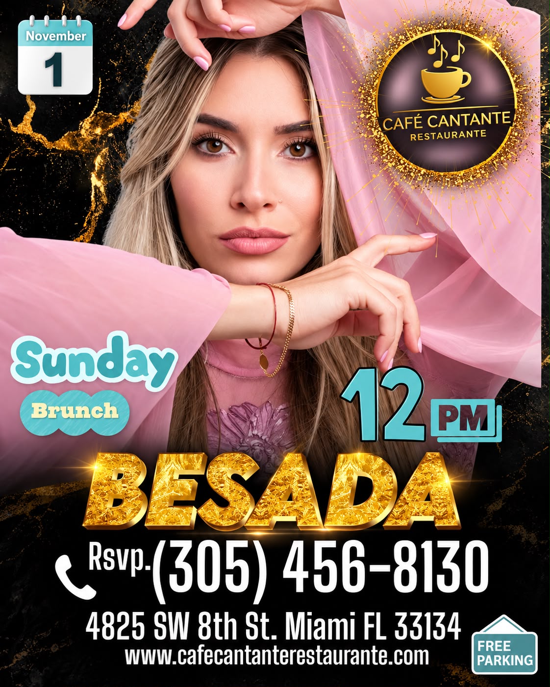 Domingo de Brunch con Besada | 01 NOV | $50 p/p · Food Included