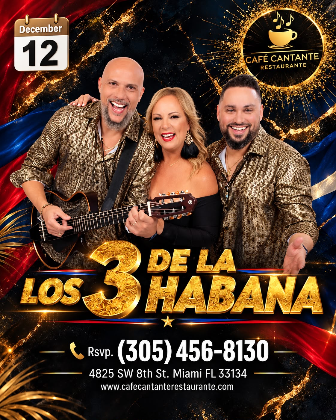 Los 3 de La Habana | 12 DIC