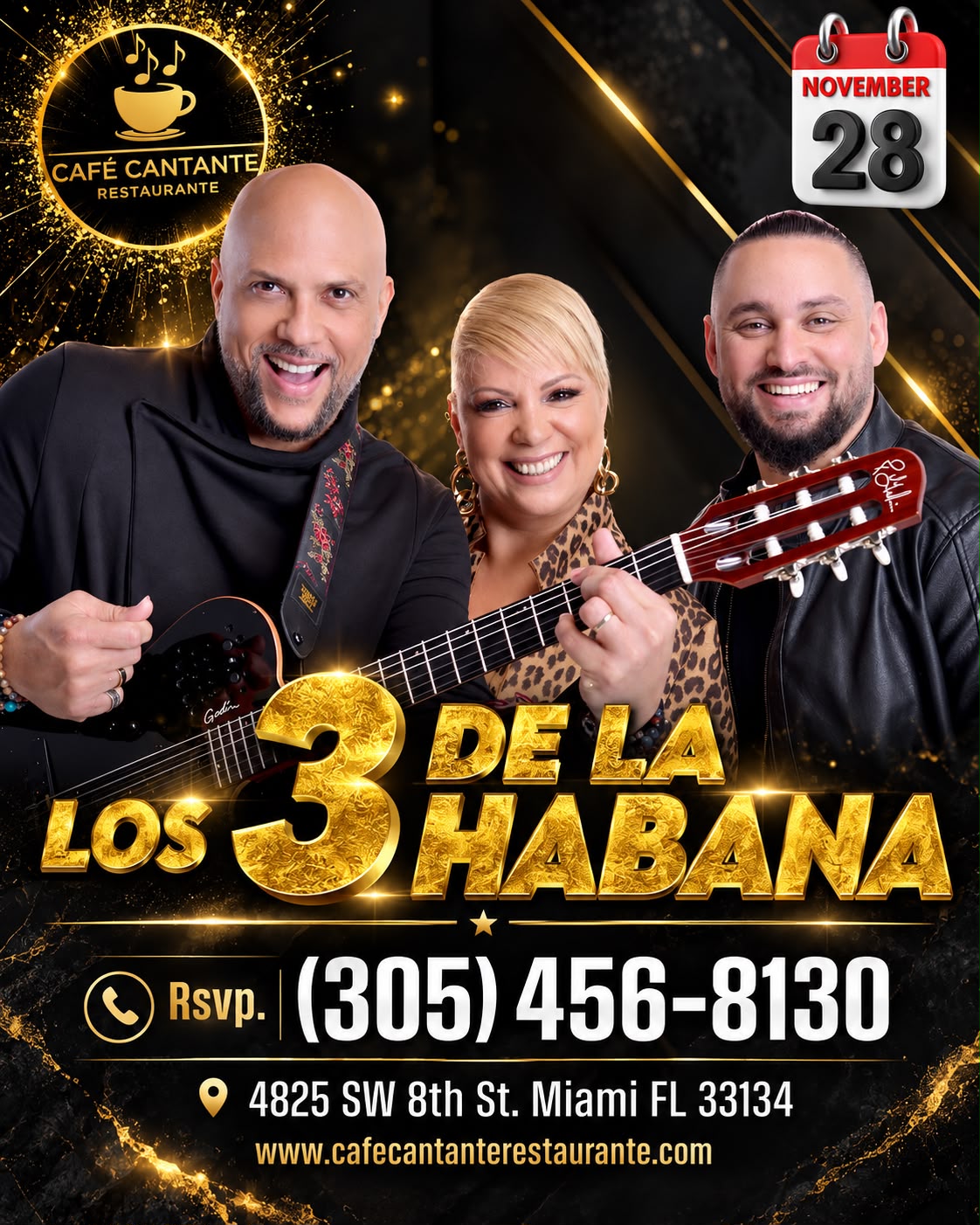 Los 3 de La Habana | 28 NOV