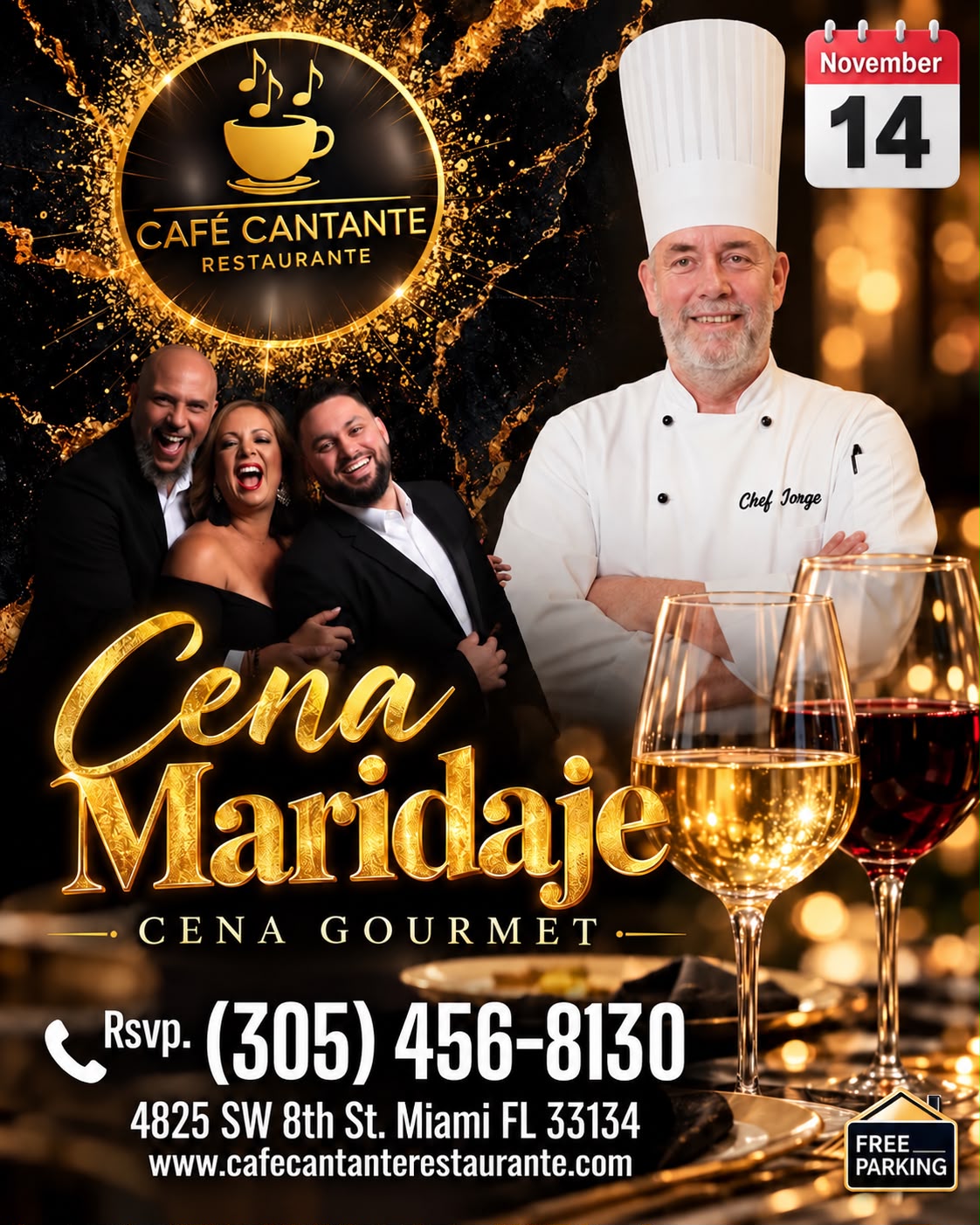Cena Maridaje | 14 NOV